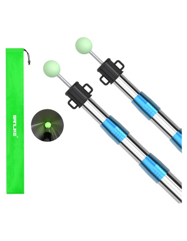 Poste Telescópico SANLIKE para Lona 84-220 cm Acero Inoxidable