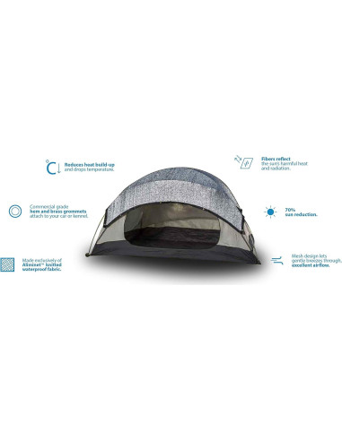 Tela Sombra Reflectante Be Cool Solutions 2m x 2m UV