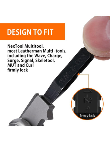 NexTool 10 Bits Doble Punta Destornillador Acero S2