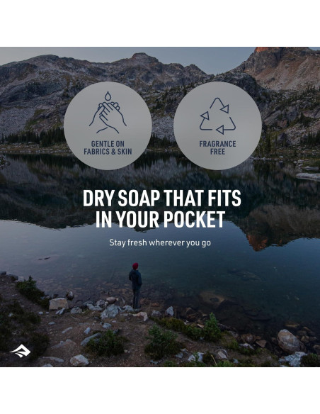 Jabón de Papel Sea to Summit Wilderness Wash 3-Pack 150 Hojas Jabón de Papel Sea to Summit Wilderness Wash 3-Pack 150 Hojas