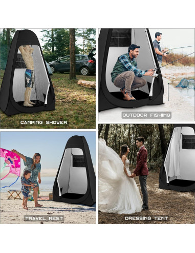 Carpa de Ducha GOLDCAMP Pop-Up 120x120x190 cm Camping