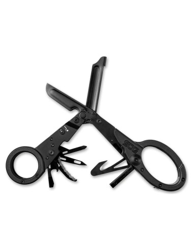 Tijeras de Rescate SOG Parashears Acero Negro 12.7 cm