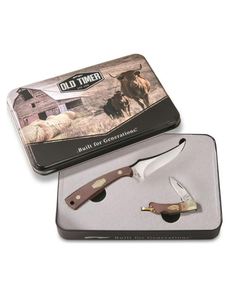Cuchillo Plegable Old Timer SharpFinger 152OT & 10T Set Regalo Cuchillo Plegable Old Timer SharpFinger 152OT & 10T Set Regalo