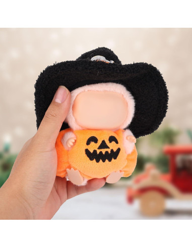 Conjunto de Ropa para Muñeca 17cm Tinoaly Calabaza Halloween