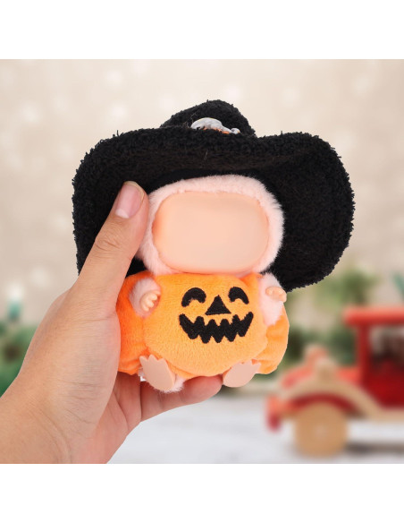 Conjunto de Ropa para Muñeca 17cm Tinoaly Calabaza Halloween Conjunto de Ropa para Muñeca 17cm Tinoaly Calabaza Halloween