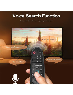 Control Remoto Universal de Voz LG MR20GA 2018-2024 2