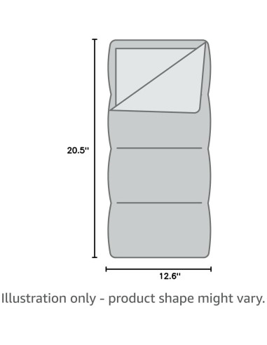Saco de dormir Coleman Big Basin -15C, 1 persona, poliéster