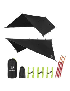 Toldo de Lluvia Gold Armour 6.1m x 4.4m Impermeable Camping