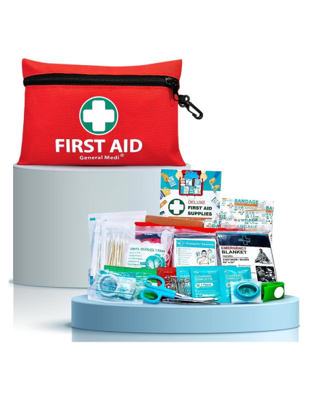 Kit de Primeros Auxilios Mini General Medi 110 Piezas Compacto Kit de Primeros Auxilios Mini General Medi 110 Piezas Compacto