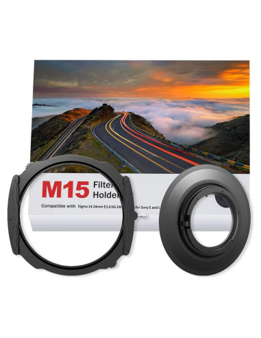 Kit de Soporte de Filtro M15 Haida para Lente Sigma 14-24mm