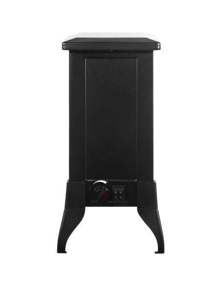 Chimenea eléctrica Winado 1400W ajustable negra 45.7cm Chimenea eléctrica Winado 1400W ajustable negra 45.7cm
