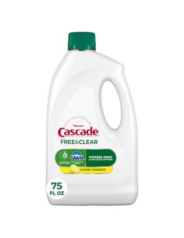 Detergente Líquido en Gel Cascade Libre y Claro 2.12L