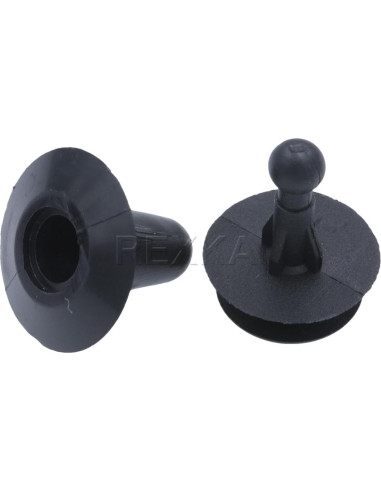 Clips de retención Rexka para panel de puerta Toyota y GM - 40 unidades