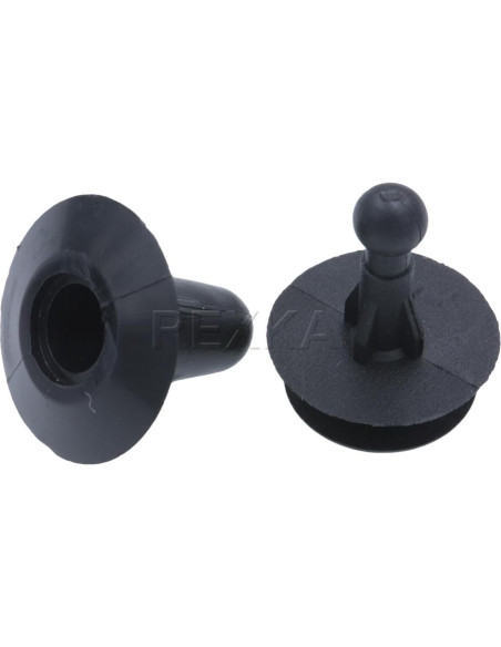 Clips de retención Rexka para panel de puerta Toyota y GM - 40 unidades Clips de retención Rexka para panel de puerta Toyota y GM - 40 unidades