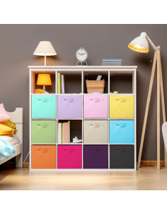 Cubes de Almacenamiento Plegables ShellKingdom - 6 Colores 2