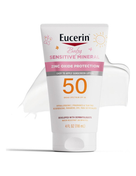 Protector Solar Mineral para Bebés Eucerin SPF 50 - 118 ml Protector Solar Mineral para Bebés Eucerin SPF 50 - 118 ml
