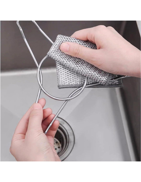 20 Trapos de Lavado de Platos de Alambre XBUYTO Reutilizables 20 Trapos de Lavado de Platos de Alambre XBUYTO Reutilizables