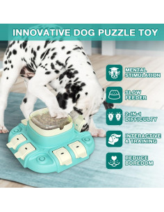 Juguete de Rompecabezas para Perros Mankoda MKD-A 2 Niveles 2