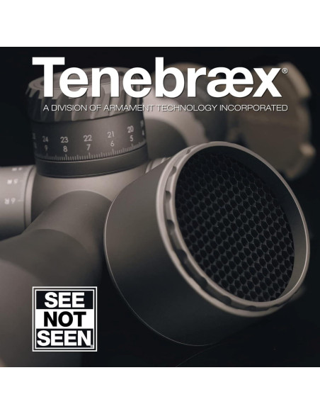 Kit de tapas abatibles Tenebraex para mira Zeiss LRP S3 6-36x56 Kit de tapas abatibles Tenebraex para mira Zeiss LRP S3 6-36x56