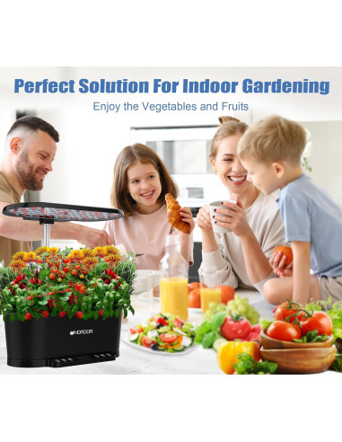 Sistema de Cultivo Hidropónico Inteligente Hdroor 15 Cápsulas