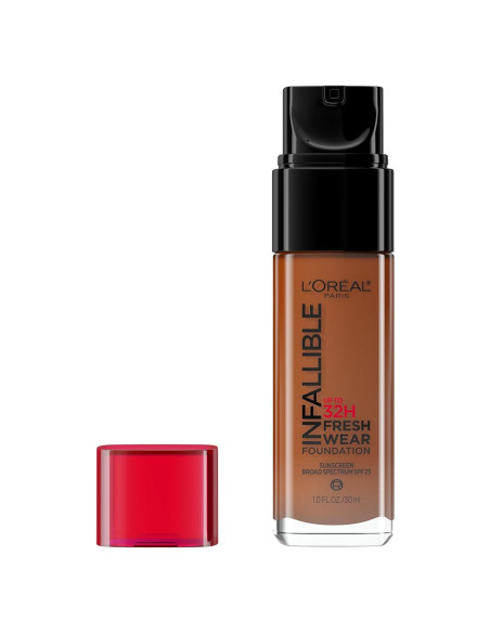 Base de Maquillaje L'Oreal Paris Infallible 520 Sienna 29.57 ml Base de Maquillaje L'Oreal Paris Infallible 520 Sienna 29.57 ml