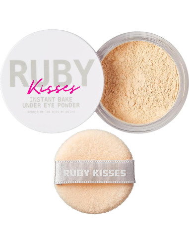 Polvo iluminador vegano Ruby Kisses Instant Bake 3.4g - Color Banana