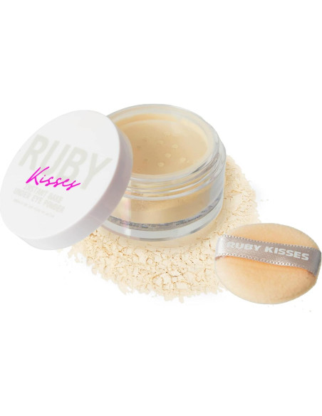 Polvo iluminador vegano Ruby Kisses Instant Bake 3.4g - Color Banana Polvo iluminador vegano Ruby Kisses Instant Bake 3.4g - Color Banana