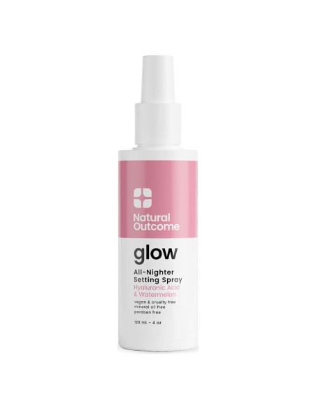 Spray Fijador de Maquillaje Glow Resultado Natural 149.7 g Spray Fijador de Maquillaje Glow Resultado Natural 149.7 g