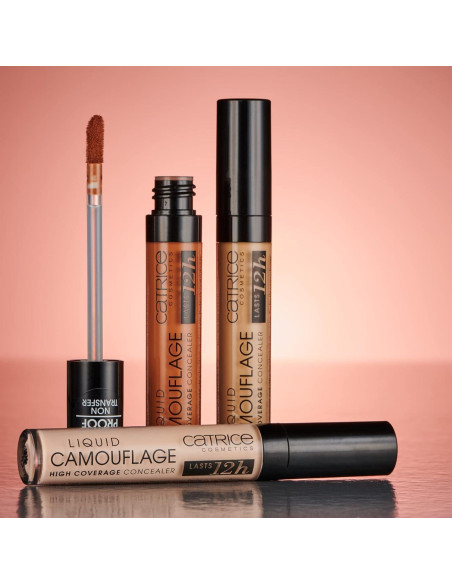 Corrector de Alta Cobertura Catrice Liquid Camouflage 20 Beige Claro Corrector de Alta Cobertura Catrice Liquid Camouflage 20 Beige Claro