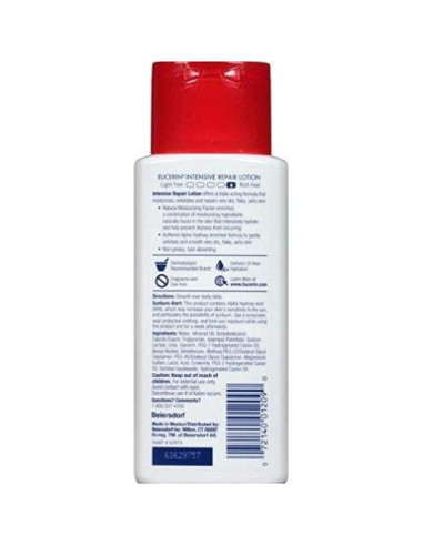 Loción Reparadora Intensiva Eucerin 148 ml para Piel Muy Seca