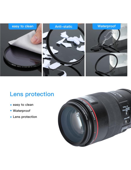 Filtro UV Protector Newks 67mm Ultra Delgado 16 Capas Nano Filtro UV Protector Newks 67mm Ultra Delgado 16 Capas Nano