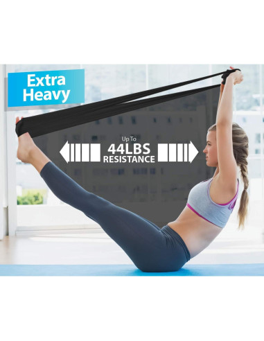 Bandas de Resistencia URBNFit 25 Yardas Extra Fuerte TPE