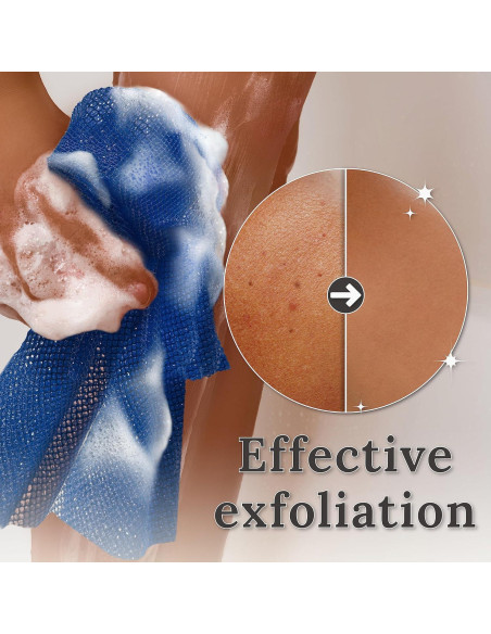 Esponja de Baño Exfoliante MyHomeBody Set de 3 Colores Esponja de Baño Exfoliante MyHomeBody Set de 3 Colores