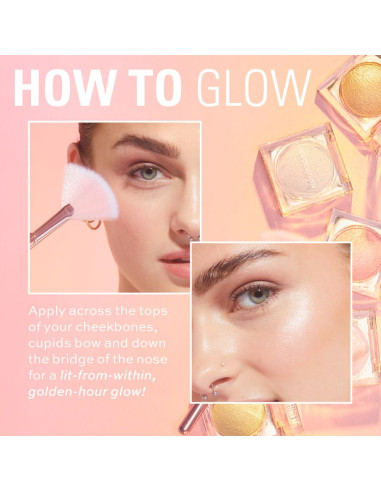 Iluminador en Polvo a Líquido Revolution Beauty Lustre Rosa