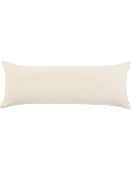 Almohada Lumbar Rellenada L.R. Resources 35.5x91.4cm Negro/Crema Almohada Lumbar Rellenada L.R. Resources 35.5x91.4cm Negro/Crema