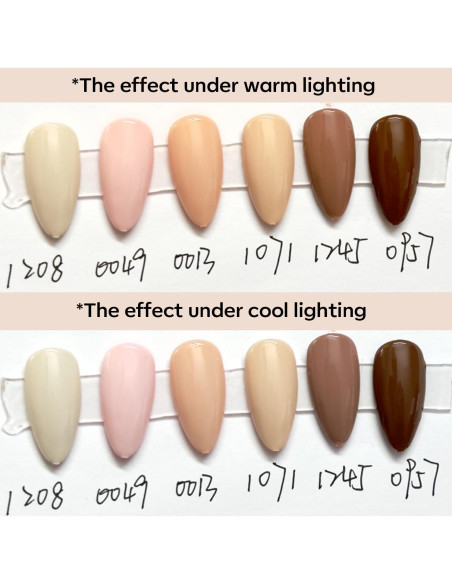 Kit de Esmalte en Gel Modelones 6 Colores Tonos Nude Kit de Esmalte en Gel Modelones 6 Colores Tonos Nude