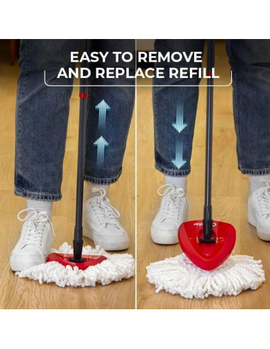 Sistema de limpieza O-Cedar EasyWring con fregona y 2 repuestos