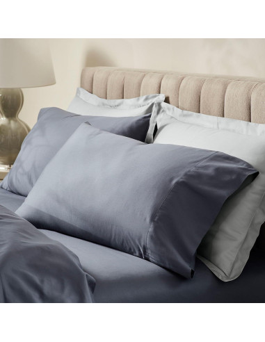 Sábana Ajustable Twin XL Boll & Branch 100% Algodón Orgánico Mineral