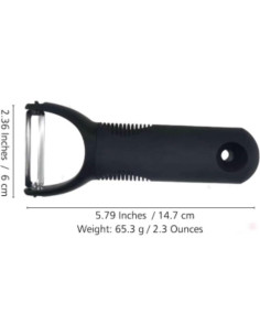 Pelador de Verduras Karv YPelador Ergonómico Acero Inoxidable 2