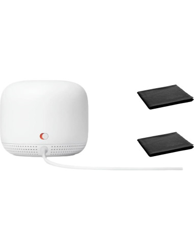 Router Google Nest WiFi Mesh AC2200 con 2 Puntos - Cobertura 500 m