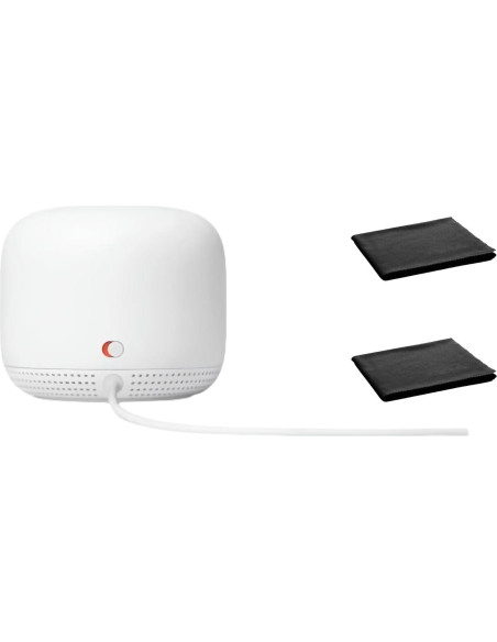 Router Google Nest WiFi Mesh AC2200 con 2 Puntos - Cobertura 500 m Router Google Nest WiFi Mesh AC2200 con 2 Puntos - Cobertura 500 m