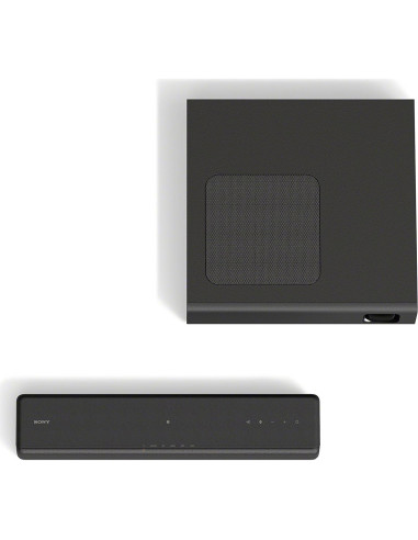 Barra de Sonido Mini Sony HT-MT300/B con Subwoofer Inalámbrico