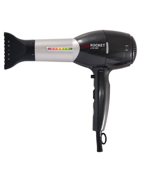 Secador de Pelo CHI Rocket 1800W con Peine y Boquilla, Negro Secador de Pelo CHI Rocket 1800W con Peine y Boquilla, Negro