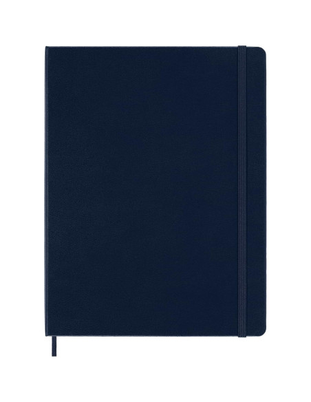 Cuaderno Moleskine Clásico Tapa Dura XL Rayado Azul 192 Páginas Cuaderno Moleskine Clásico Tapa Dura XL Rayado Azul 192 Páginas