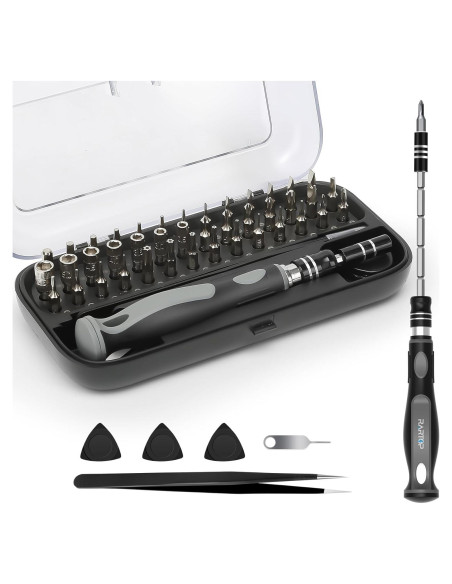 Juego de Destornilladores de Precisión RARTOP 48 en 1 con Estuche Juego de Destornilladores de Precisión RARTOP 48 en 1 con Estuche