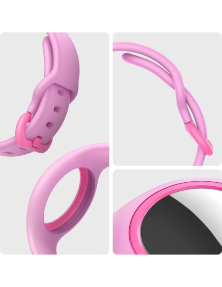 Funda Antipérdida Spigen Play 360 para AirTag Niños Rosa Funda Antipérdida Spigen Play 360 para AirTag Niños Rosa