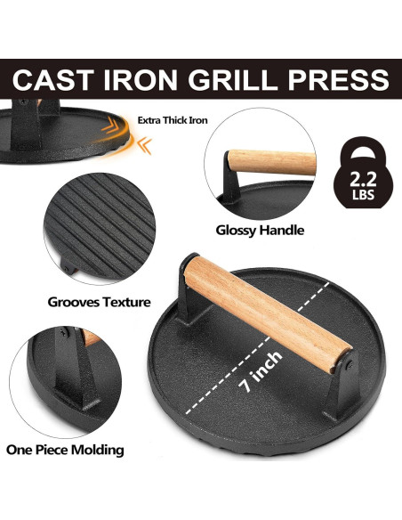 Kit de Accesorios para Plancha Joyfair 5 Piezas BBQ Kit de Accesorios para Plancha Joyfair 5 Piezas BBQ