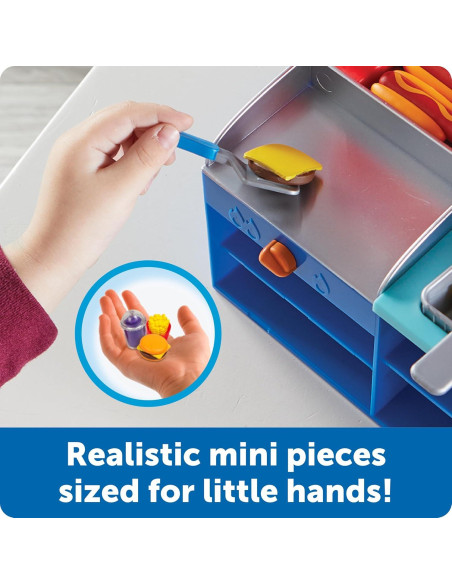 Juego de Clasificación Mini Snack Shop Learning Resources 64 Piezas Juego de Clasificación Mini Snack Shop Learning Resources 64 Piezas