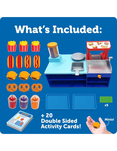 Juego de Clasificación Mini Snack Shop Learning Resources 64 Piezas Juego de Clasificación Mini Snack Shop Learning Resources 64 Piezas