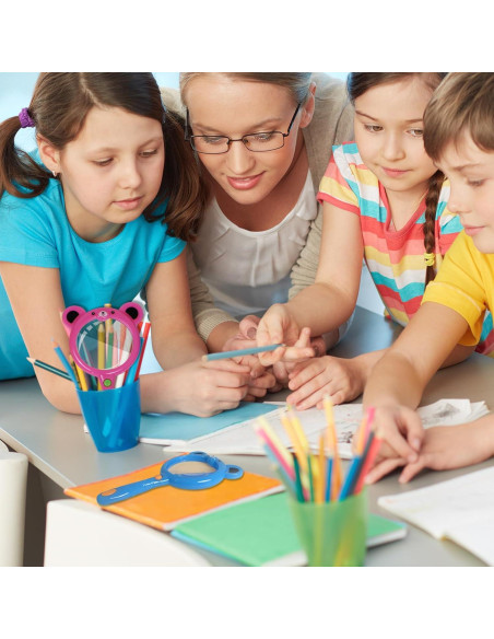 Lupa para Niños IRCHLYN - Paquete de 6 Lentes Coloridas Lupa para Niños IRCHLYN - Paquete de 6 Lentes Coloridas